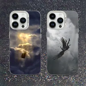 Art The Fallen Angel Phone Case For iPhone17, 16,15,14,13,12,11,Mini,Pro,SE,MAX White Matte Shockproof Cover
