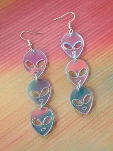 Alien Design Dangle Earrings, High Quality Earrings, Fashionable Jewelry for Women & Girls, Trendy All-match & Exquisite Jewelry for Birthday Gift, Trendy Jewellery Accessories, Casual Trendy Jewelry