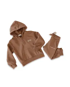 KIDS Family Sweat Set - Brown