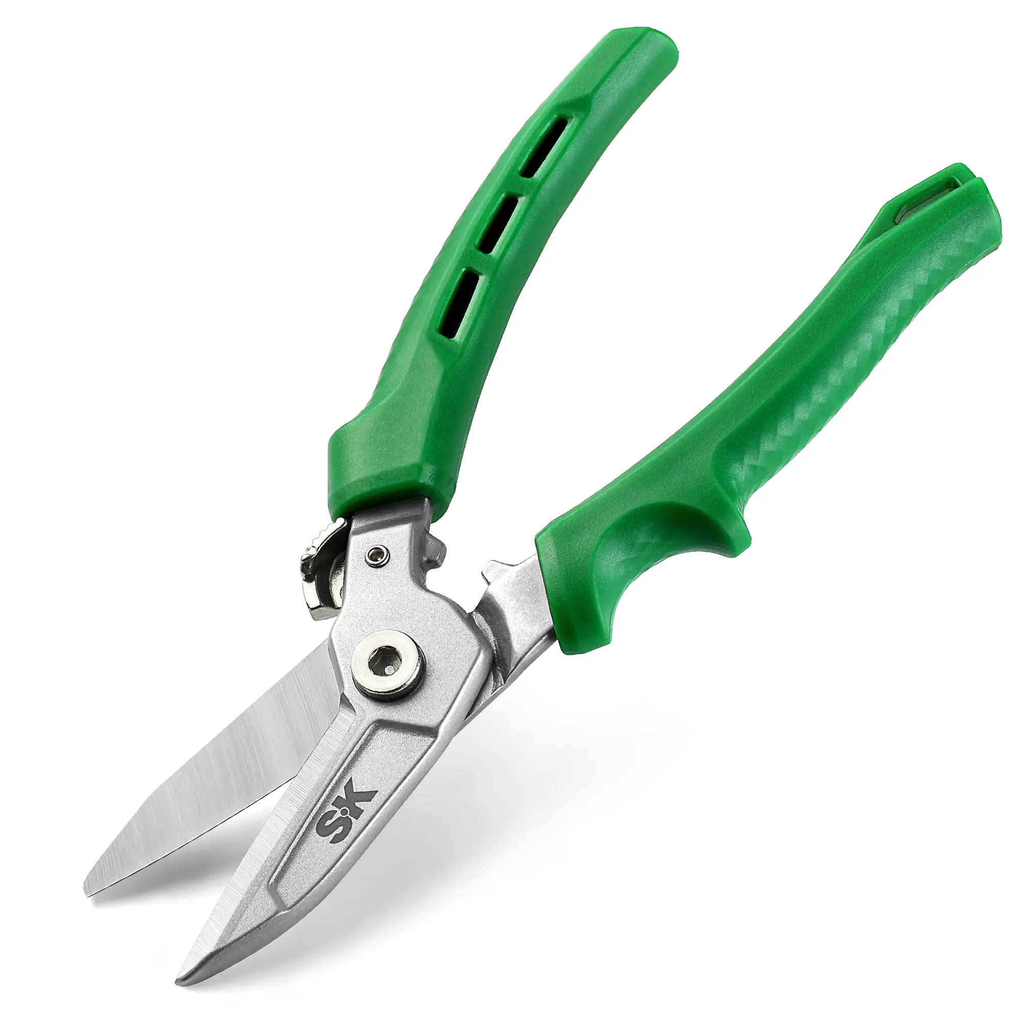 #summersale SK 7'' and 8" Heavy Duty Scissors, All Purpose Shears, Drop Forged CR-V Blades with Safety Lock, Comfortable Grips