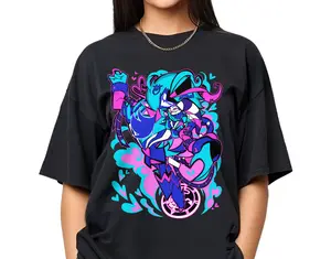 Asmodeus x Fizzarolli Helluva Boss Shirt, Fizzmodeus Helluva Boss Unisex T-Shirt, Helluva Boss Merch, Helluva Boss Characters Cotton Crewneck Sweatshirt, Helluva Boss Fan GIft