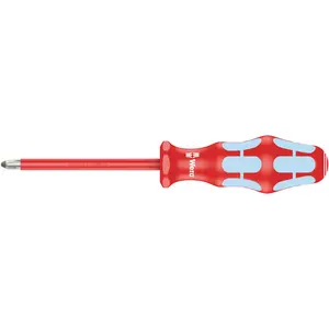 Wera 3162 i PH VDE Insulated screwdriver for Phillips screws, stainless, PH 1 x 80 mm