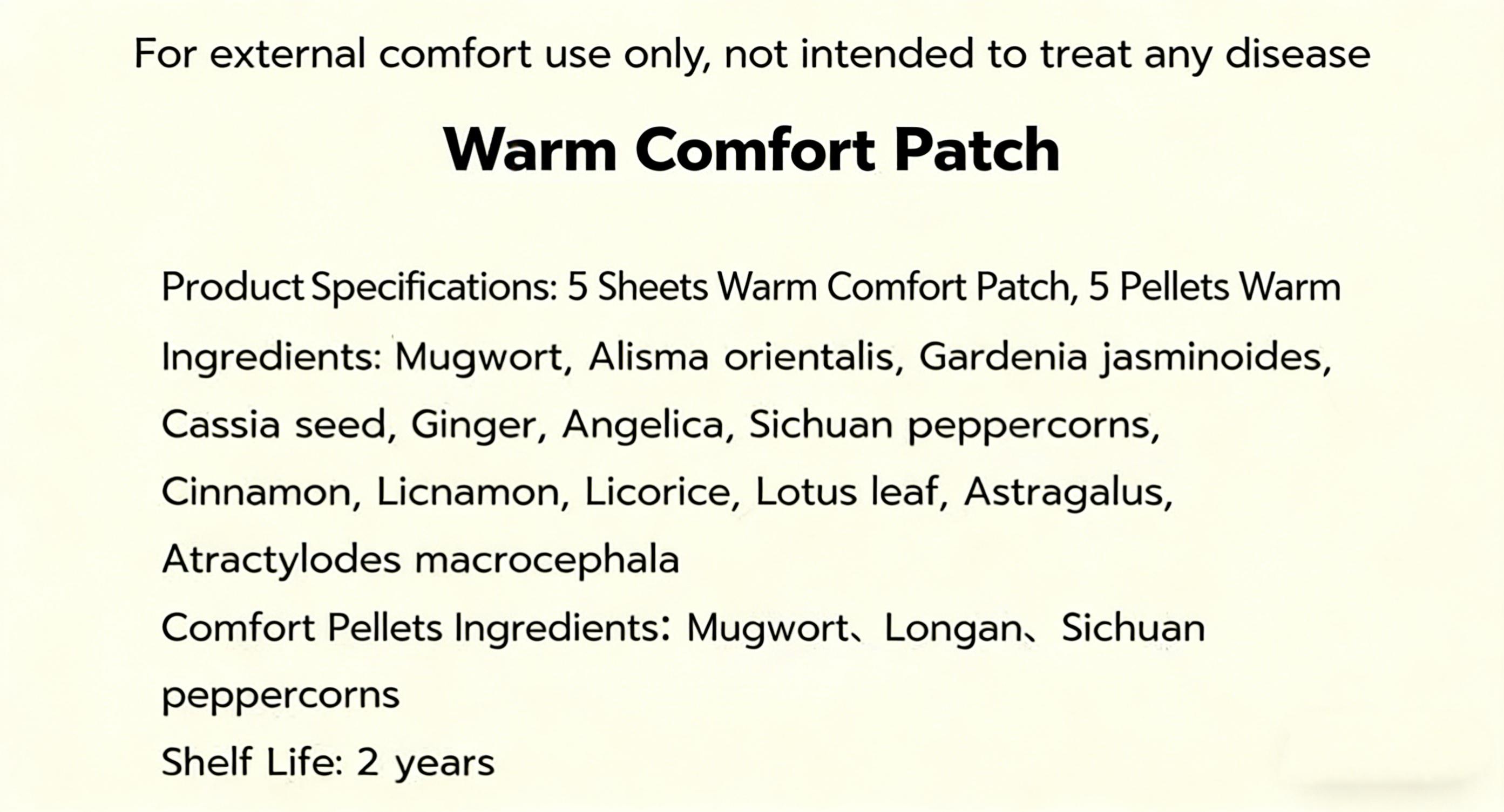 Hanbao Japanese Herbal Patch Balance Patch Navel Patch Body Mask