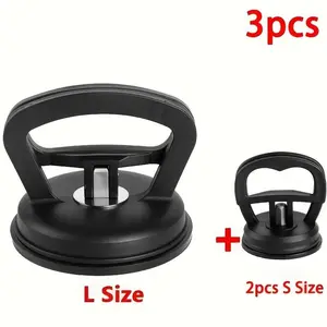 3-piece (1 large and 2 small) car dent puller kit, handle lift, powerful car dent remover, suction cup dent puller and body dent paint-free repair kit, Dent Puller Tool, Car Repair Tools, Automotive Maintenance Tools
