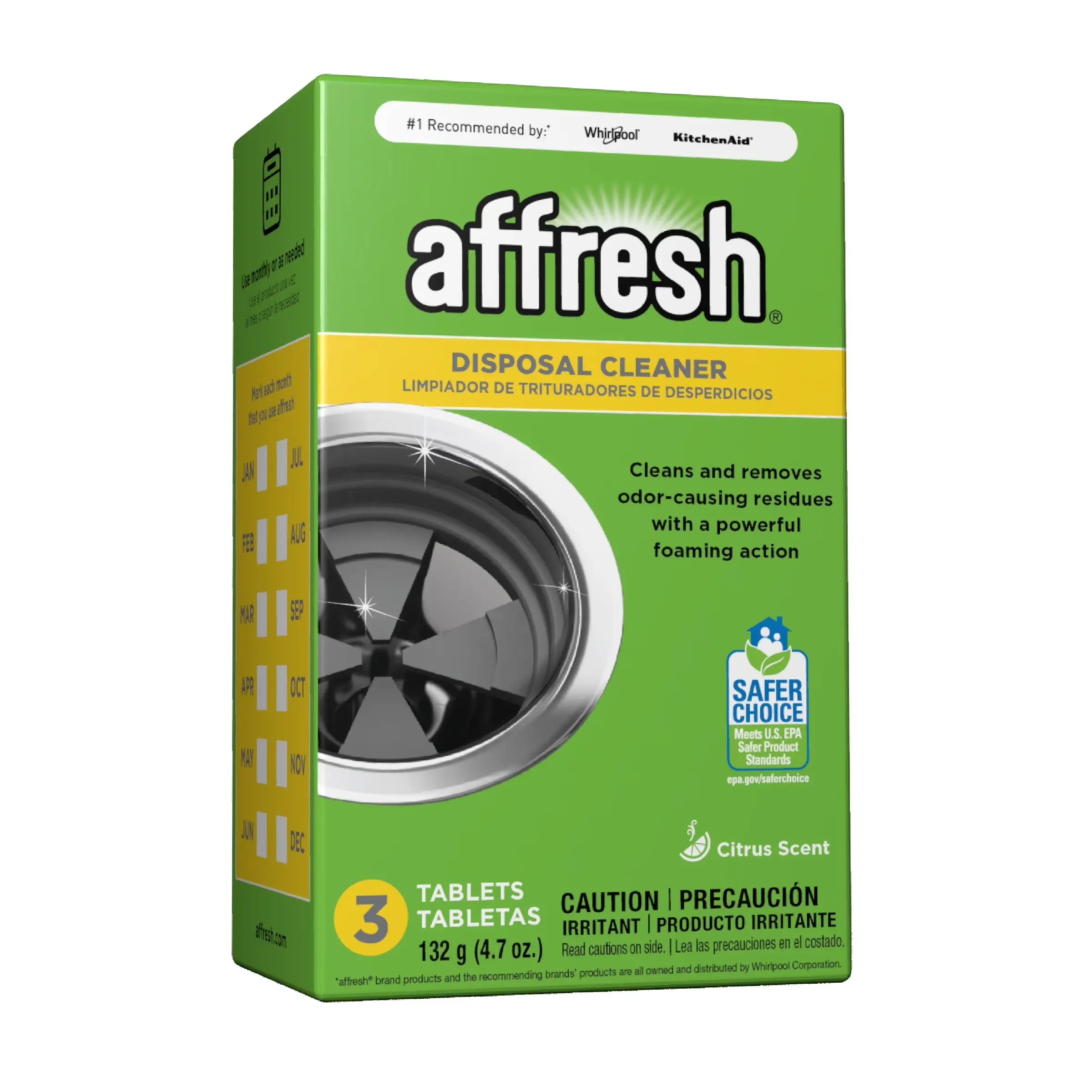 Affresh Garbage Disposal Cleaner, Removes Odor-Causing Residues