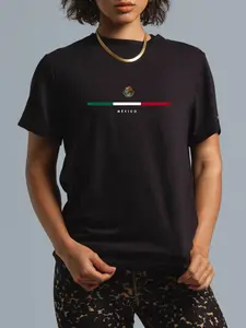 100% Cotton Unisex mexico mexican flag vintage mexican independence day T-Shirt