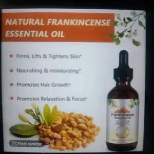 frankincense essential oil 100% pure & natural, therapeutic Grade for skin ,face,& Aromatherapy Treatment