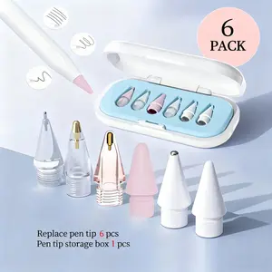 Replacement Pen Tip Premium Stylus Compatible with Apple Pencil, Fits iPad Pro 1st & 2nd Gen, Includes Cover Accessories, Ideal Gift for Family