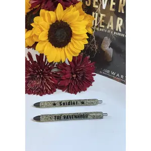 The Ravenhood Soldier Pen - Black Ink, Part of Ravenhood Collection