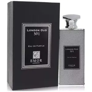 Emor London Oud No. 1 Unisex EDP Fragrance - 4.2 fl oz Aromatic Scented Fragrance, Blended with Turkish Rose, Juniper, Rich Aroma, New in Box, Aromatic Unisex Fragrance, Scented Unisex Fragrance