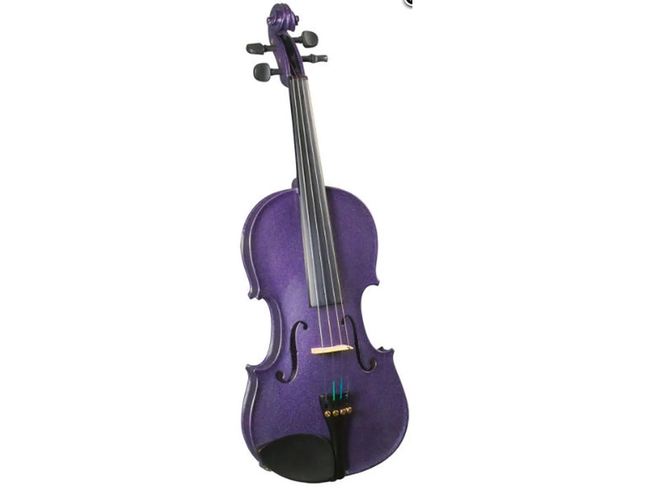 Saga SV-75PP Three Quarter size Cremona Novice Violin Outfit in Purple