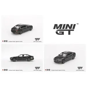 MiniGT 1:64 BMW i7 xDrive60 – Dravit Grey #818
