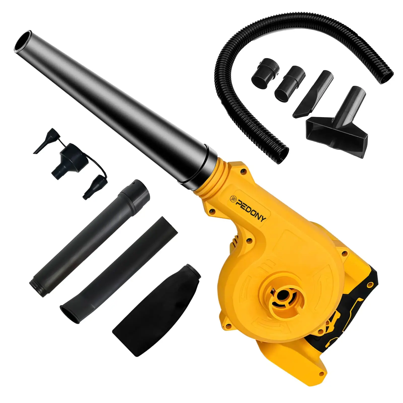 (Battery Not Included)Mini Cordless Leaf Blower for Dewalt 20V Battery, Replace for DCE100B Air Blower, Vacuum150CFM Up to 120MPH, 2-in-1 Handle Elect