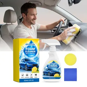 Foam Cleaner Deep Cleaning No Brush Needed, Car Interior Cleaners, Household General Purpose Cleaner, Effective Stain Removal