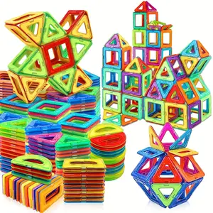 Children's magnetic toy sets, STEM education learning toys, better cultivate children's hands-on ability and creativity, create perfect birthday, New Year, Easter, Thanksgiving and back-to-school season gifts in different shapes, Magnetic Cubes