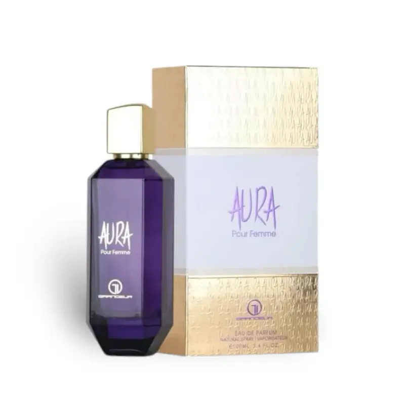 ABC Fragrances Aura Pour Femme EDP Perfume By Grandeur 3.4oz / 100ml Niche Fragrance - Elegant Scent Experience