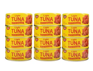 Dongwon Light Hot Pepper Tuna 100g x 12 Cans Korean Spicy Tuna Ready To Eat