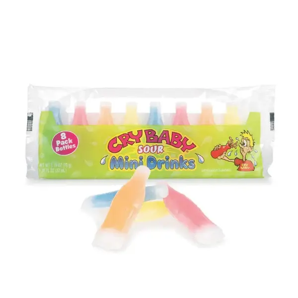 Nik-L-Nip Artificial Sour Candy Wax Bottles 1 Pack Nik-L-Nip Artificial Sour Candy Wax Bottles 1 Pack