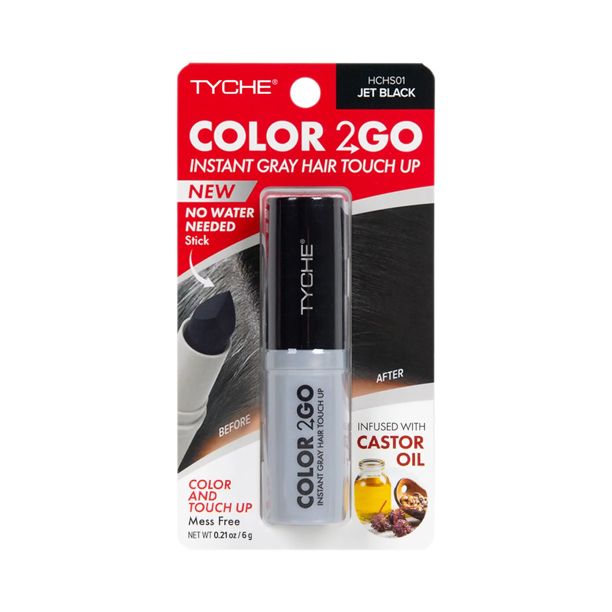 Tyche by Nicka K New York Color 2 Go - Instant Root Touch Up Hair Stick