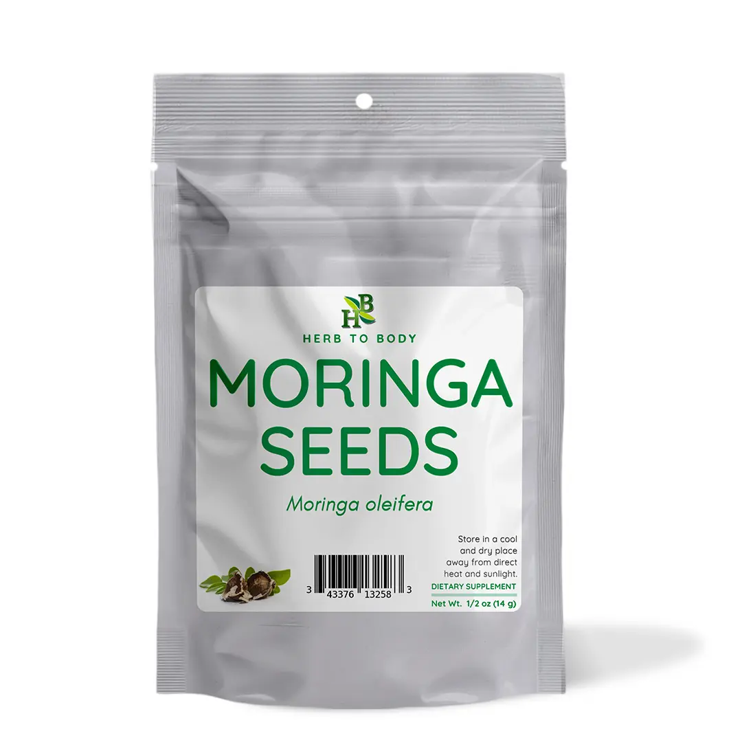Moringa Seeds - 14G | Moringa Oleifera | Wildcrafted | Herb To Body