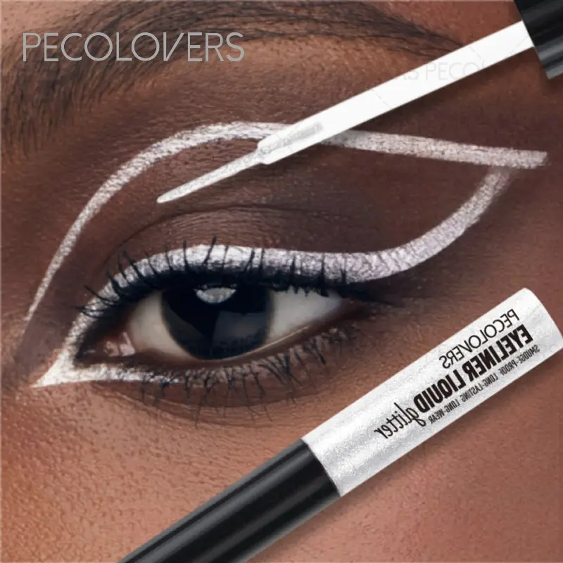 Liquid Eyeshadow , Shimmering Pearl Liquid Eyeshadow，Water-Based Glitter Shimmer, Perfect for Eye Highlights, Liquid Eyeshadow for Stage Makeup
