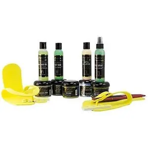 Foot Spa Professional Pedicure Student Kit – Complete 10-Piece Aromatherapeutic Spa Pedicure Set – Includes Slippers, Toe Separators & Heavy-Duty Red Pedicure File for Smooth, Revitalized Feet