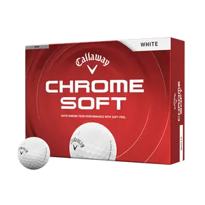 Callaway Golf Chrome Soft Golf Balls in White