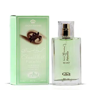 Choco Musk Pistachio Eau De Parfum Spray 50ML (1.65 OZ) by Al Rehab | A Nutty Temptation Too Good to Resist