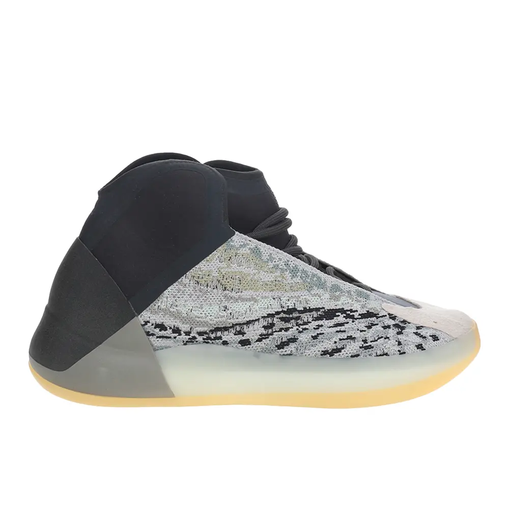 adidas Mens Yeezy Quantum Lace Up Basketball Sneakers Shoes Casual - Grey