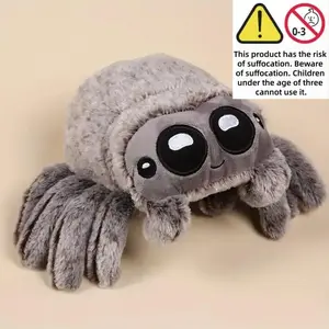 Plush Spider Doll Party Decoration, Home Decor Gift for Girls and Boys, Festive Holiday Present, Perfect for Parties and Events