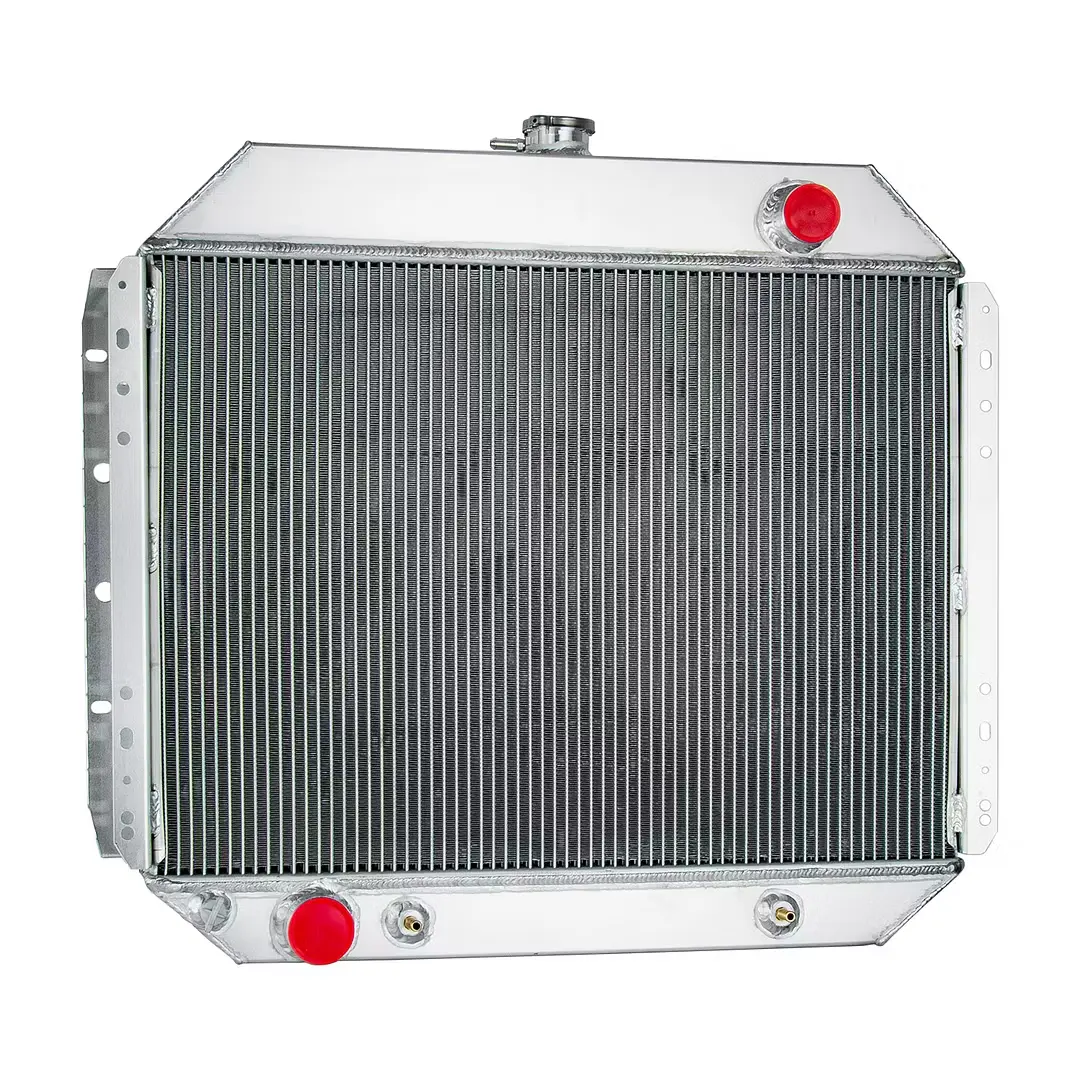 Alloyworks 3 Row Radiator For 1966-1979 Ford F150 F250 F350 Bronco 4.7L 5.0L 7.5L I6 V8 Truck