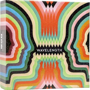 WaveLength Party Game, 1 Box Colorful Abstract Pattern Card Game, Exciting Family Game Night Choice, Fun & Engaging Group Activity