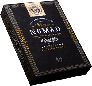 theory11 NoMad Playing Cards, Premium Card Game for Toys & Hobbies Enthusiasts, Playingcards, Vintage