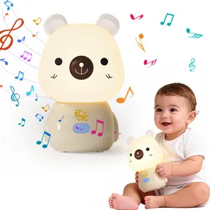 Cute Bluetooth Night Light with App Control - Stepless Dimming, Timer, Colorful Light, Bluetooth Music, Ideal for Sleep & Gift Giving, Perfect for Kids and Bedrooms