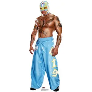 Advanced Graphics Rey Mysterio WWE Cardboard Poster, Home Decor Wall Art for Living Room Display