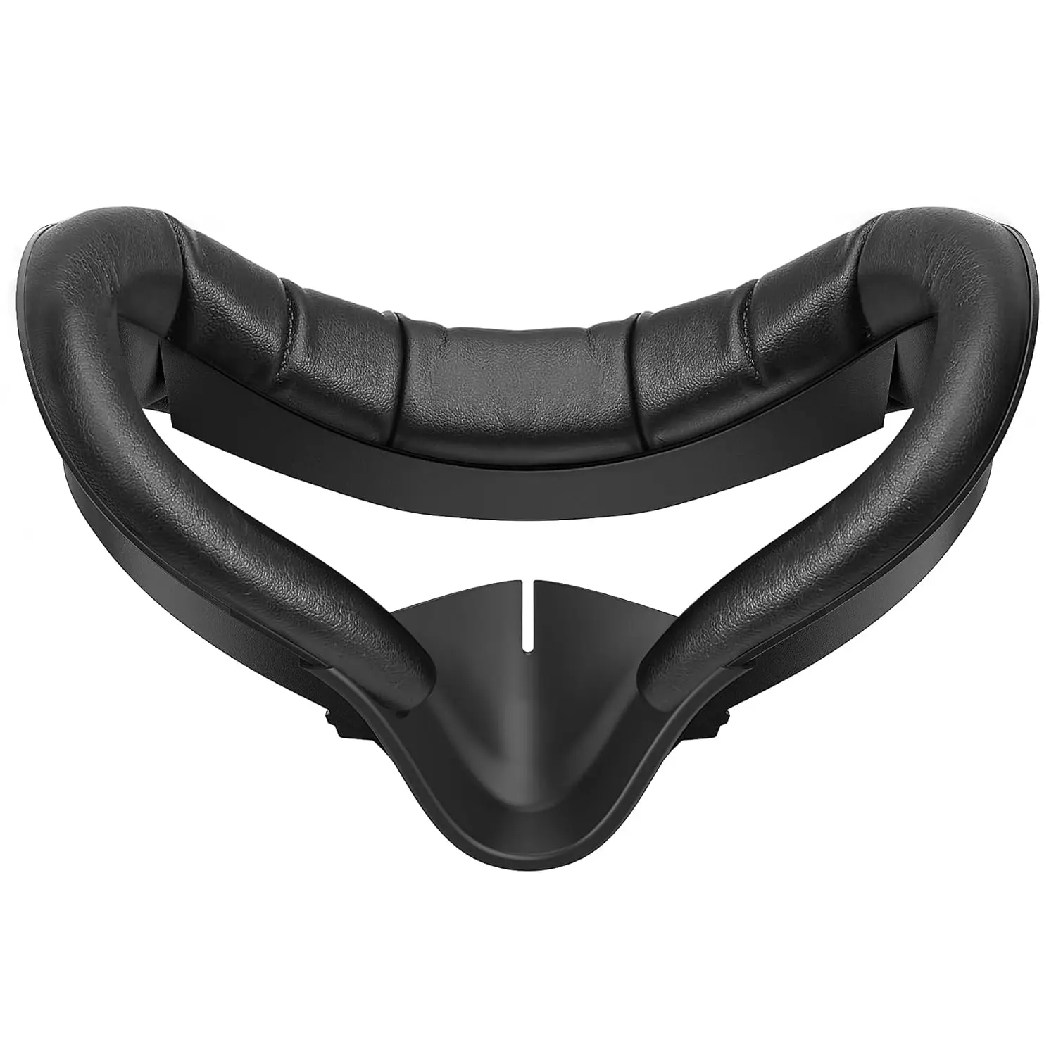 PU Leather Foam Face Cushion Pad for Meta Quest 2/Oculus Quest 2 VR Facial Interface Replacement, Soft Material Accessory with Ventilation, Breathable Vent, Improved Grip, Fog Reduction, Comfortable Experience for Gaming Head Mount VR Devices