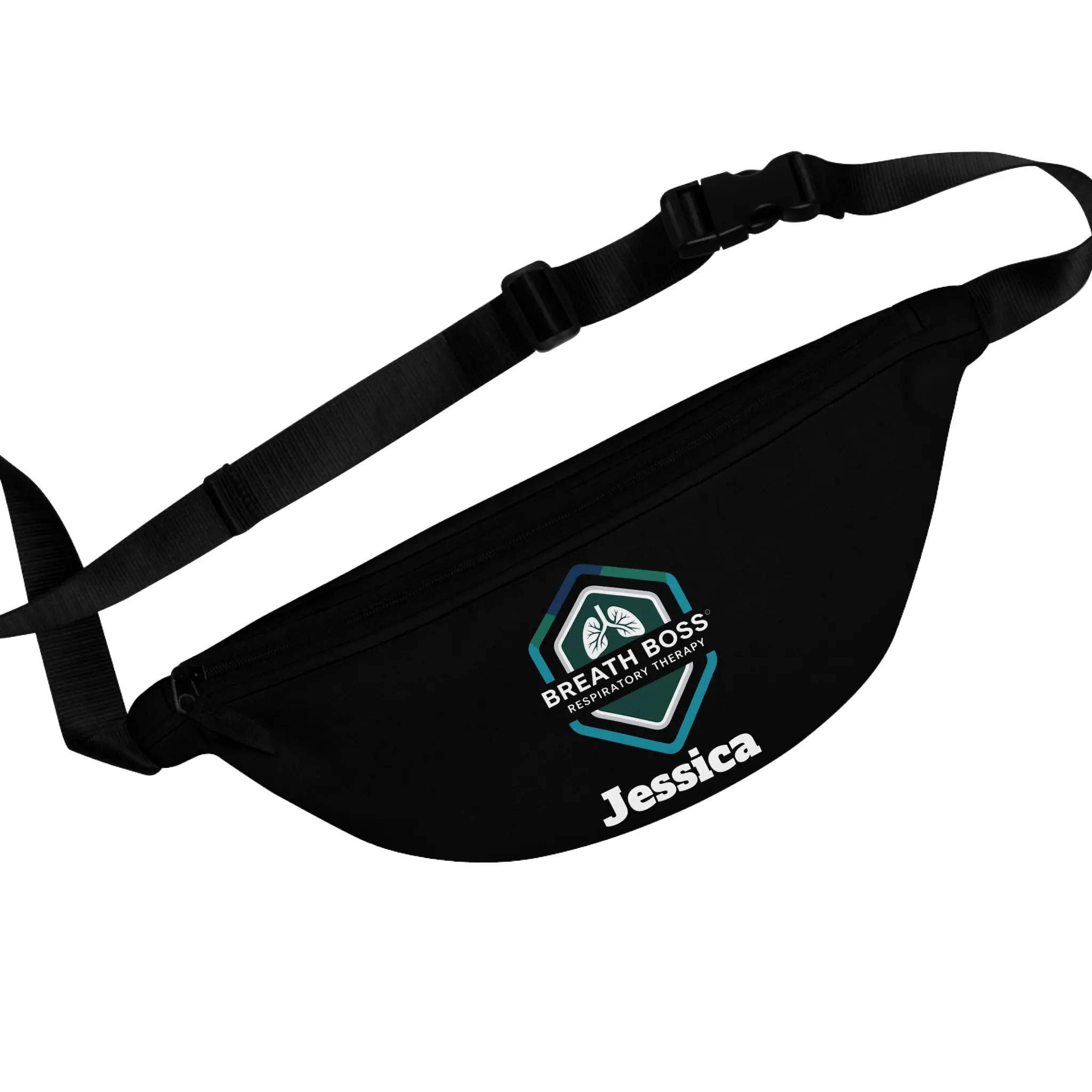 Breath Boss RTs Personalized Fanny Pack, Trendy Sports Pack, Ideal for Festivals, Travel, Gym, Outdoor Adventures, Custom Name Design