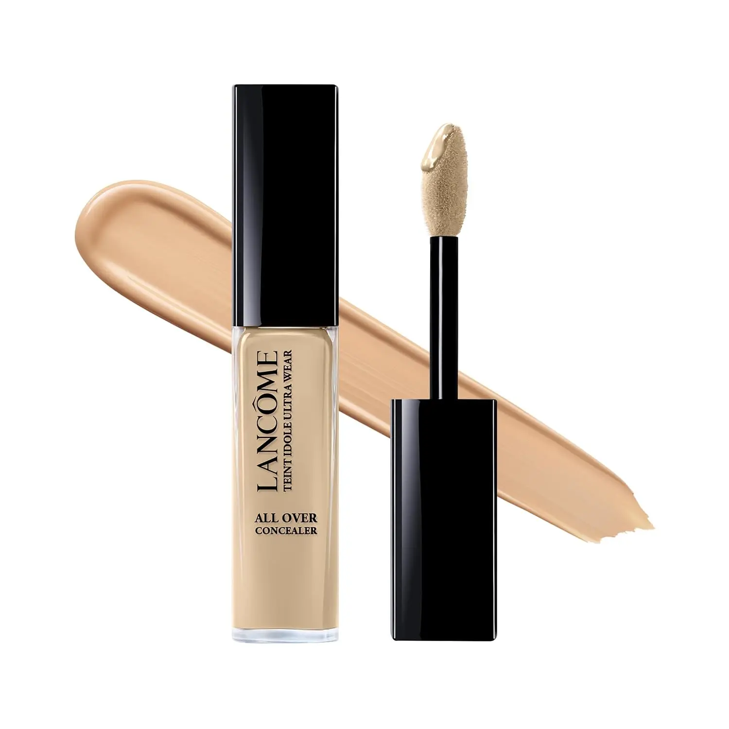 Lancôme Teint Idole Ultra Wear All Over Full Coverage Concealer |   Lightweight, Hydrating Concealer With Glycerin - Blemishes, Dark Spots, Redness - Under Eye Concealer with Matte Finish