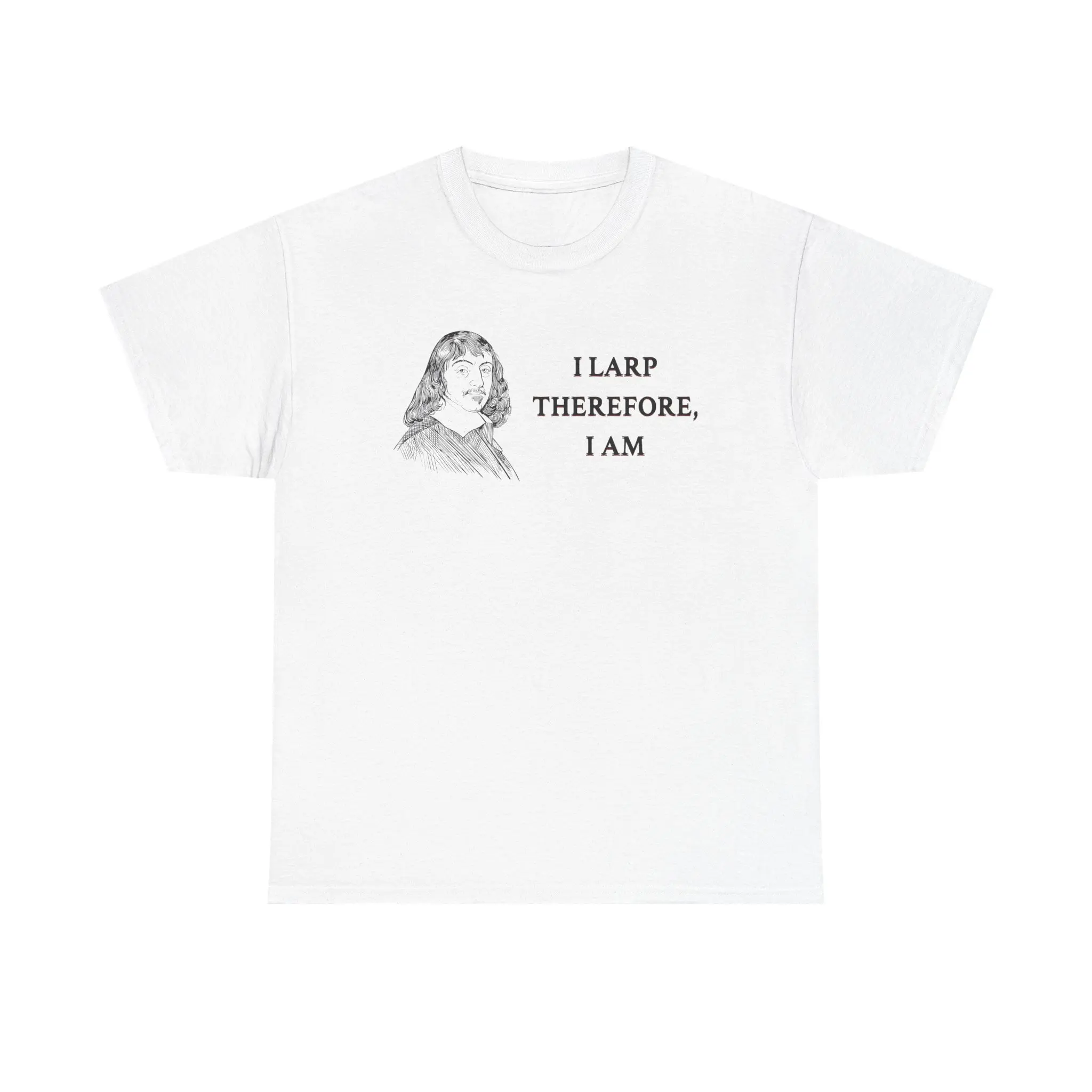 Larp T-Shirt,  Cotton Unisex Crewneck, Y2K Graphic Tee, Funny Shirt