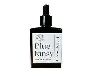 Blue Tansy Oil for face and Body, Made with Organic Ingredients, Handcrafted in the USA skin oil Moisturize Blend