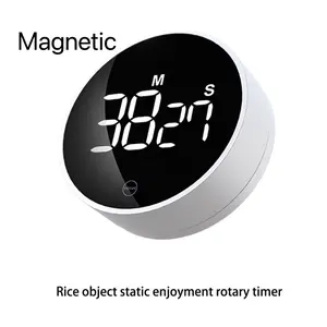 Digital Kitchen Timers Visual timers Large LED Display Magnetic Countdown Timer for Classroom Cooking Fitness Baking Studying Teaching Easy for Kids Plastic Utensils Pastry