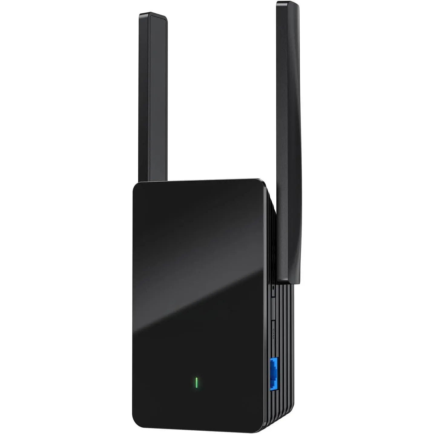 AX1500 WiFi 6 Range Extender, Dual Band Booster with Gigabit Ethernet Port, Covers 2,000 sq.ft & 40 Devices, Compatible with Any Routers for Gaming, Cameras, Tablets, Computers, TVs