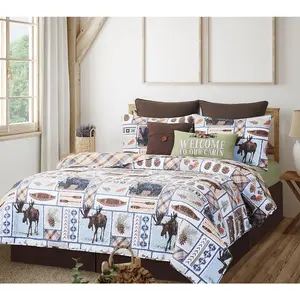Oakley Lodge Full/Queen Quilt Set by Valerie