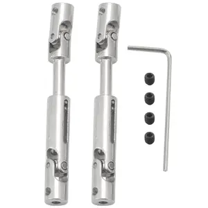 High Quality Newly Upgraded Durable Metal CVD Drive Shaft - RC Car Parts & Accessories for WPL D12, C24, C34, B14, B24, B16, B36, MN D90, MN99S, HengLong Models