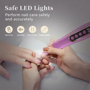 HengYuaoler Nails Drill & Electric Nails File Kit – Rechargeable Professional E-File Nail Set