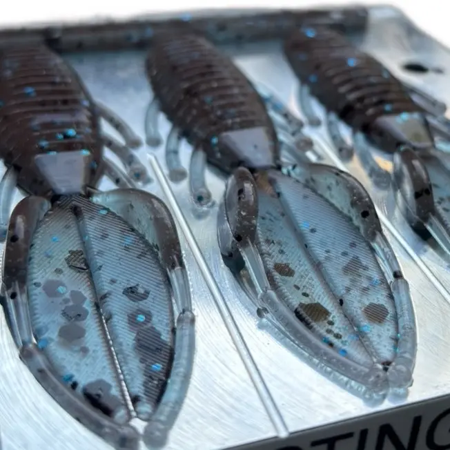 4” Swamp Bug (Blue-Craw) Soft Plastic Bait