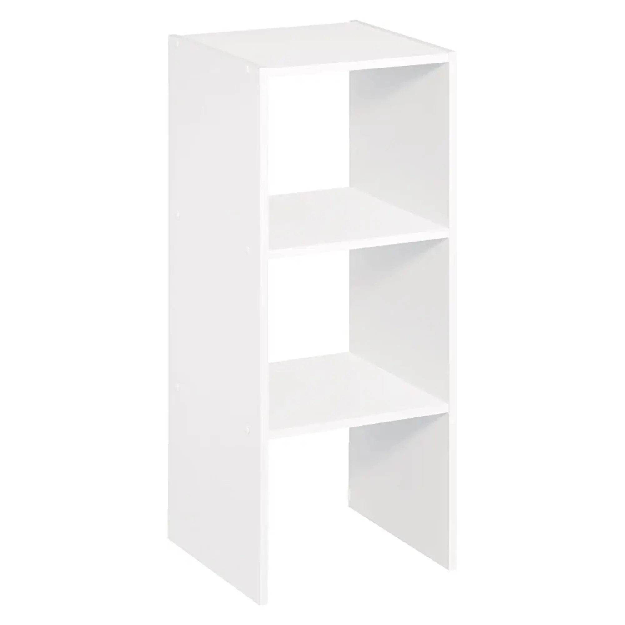 Closetmaid Decorative Home Stackable 2-Cube Cubeicals Organizer Storage, White Closetmaid Decorative Home Stackable 2-Cube Cubeicals Organizer Storage, White