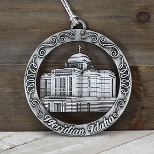 Meridian Idaho Temple Ornament