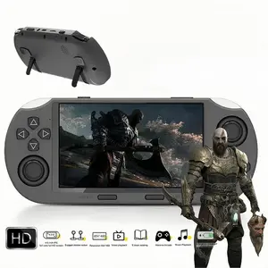 SF3000 Retro Handheld Game Console, 4.5 Inch IPS Screen Games Machine, Wireless Mini Portable Game Player, Gaming & Consoles for Boy Gift Protection Digital Cyber multi-emulator support built-in memory