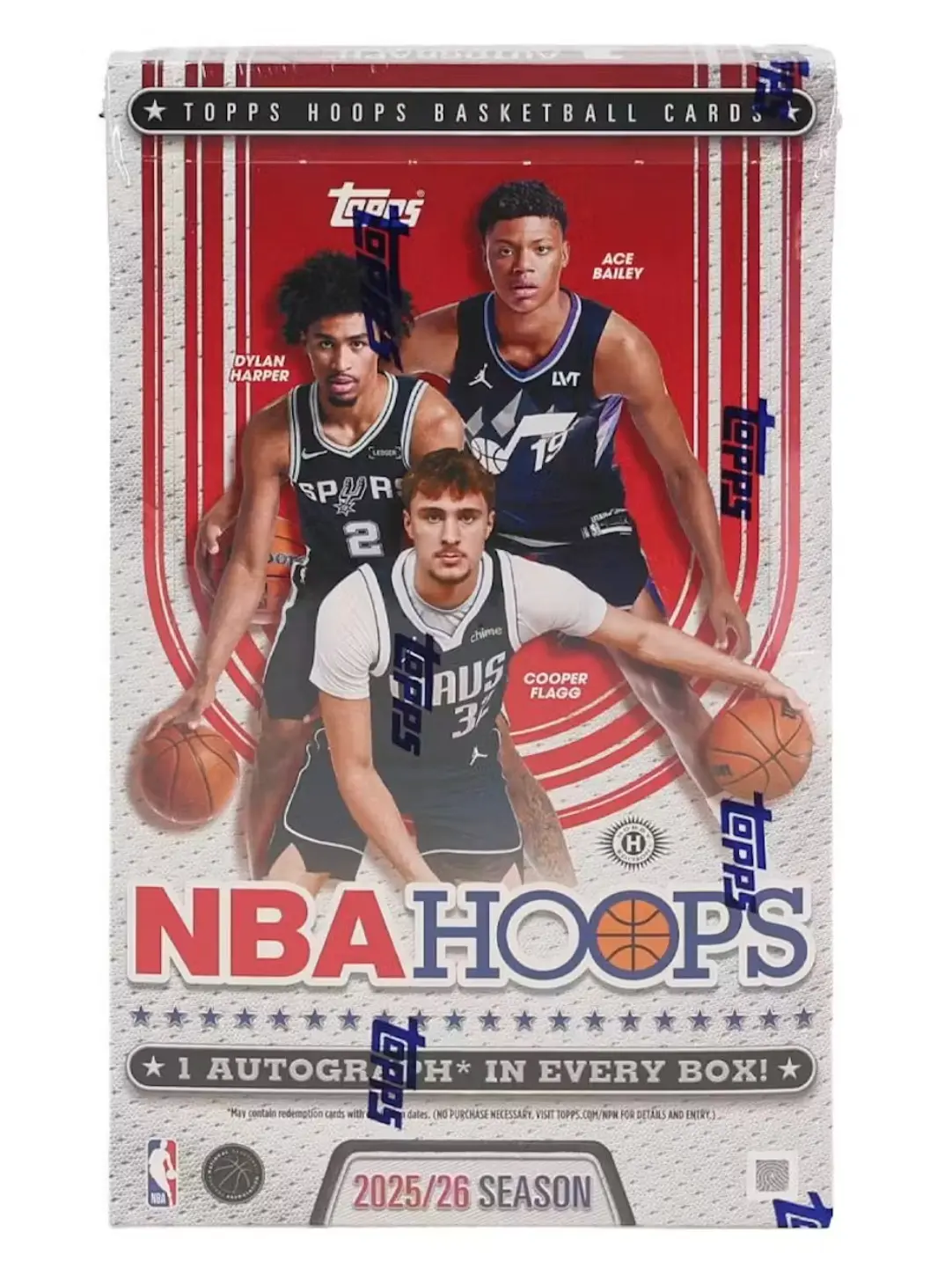2025/26 Topps Hoops Basketball Hobby Box
